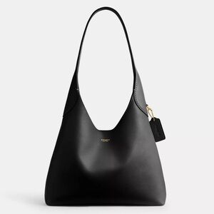 Coach Black Brooklyn Bag size 28 [Poushy Insert Included]